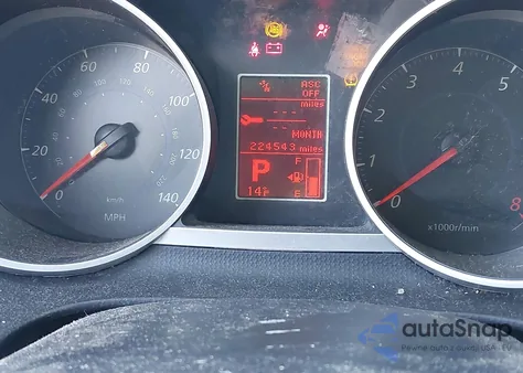 2009 Mitsubishi Outlander Xls z USA, uszkodzony, nr VIN JA4MT41X89Z000780